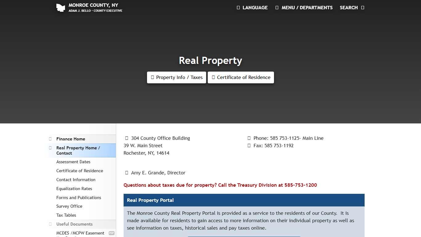 Monroe County, NY - Real Property